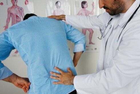For the diagnosis of low back pain, a doctor must be consulted