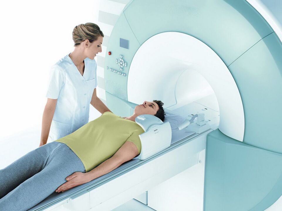 MRI Diagnosis of Osteochondrosis