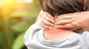 Neck osteochondrosis pain