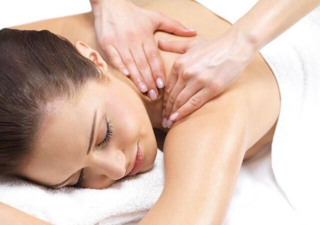 Manual massage surgery for cervical osteochondrosis