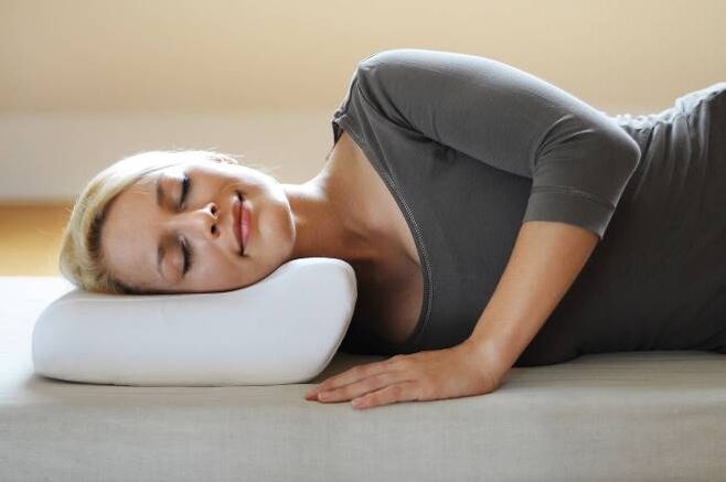 Sleeping on orthopedic pillows as a prevention of cervical osteochondral disease