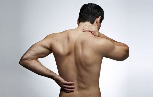 Back pain below left shoulder blade