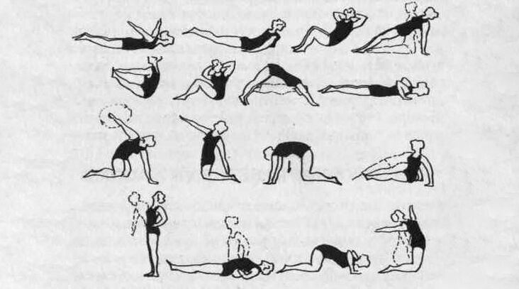 Exercise therapy complex helps relieve muscle tissue stiffness in chest osteochondrosis