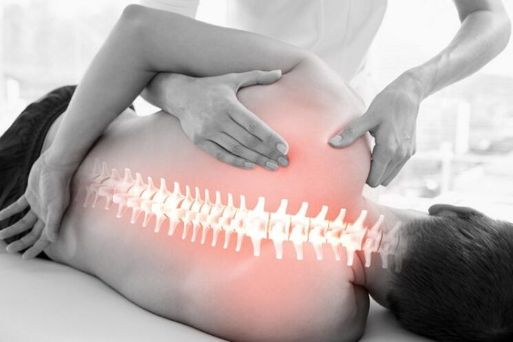 Manual therapy course for thoracic osteochondrosis